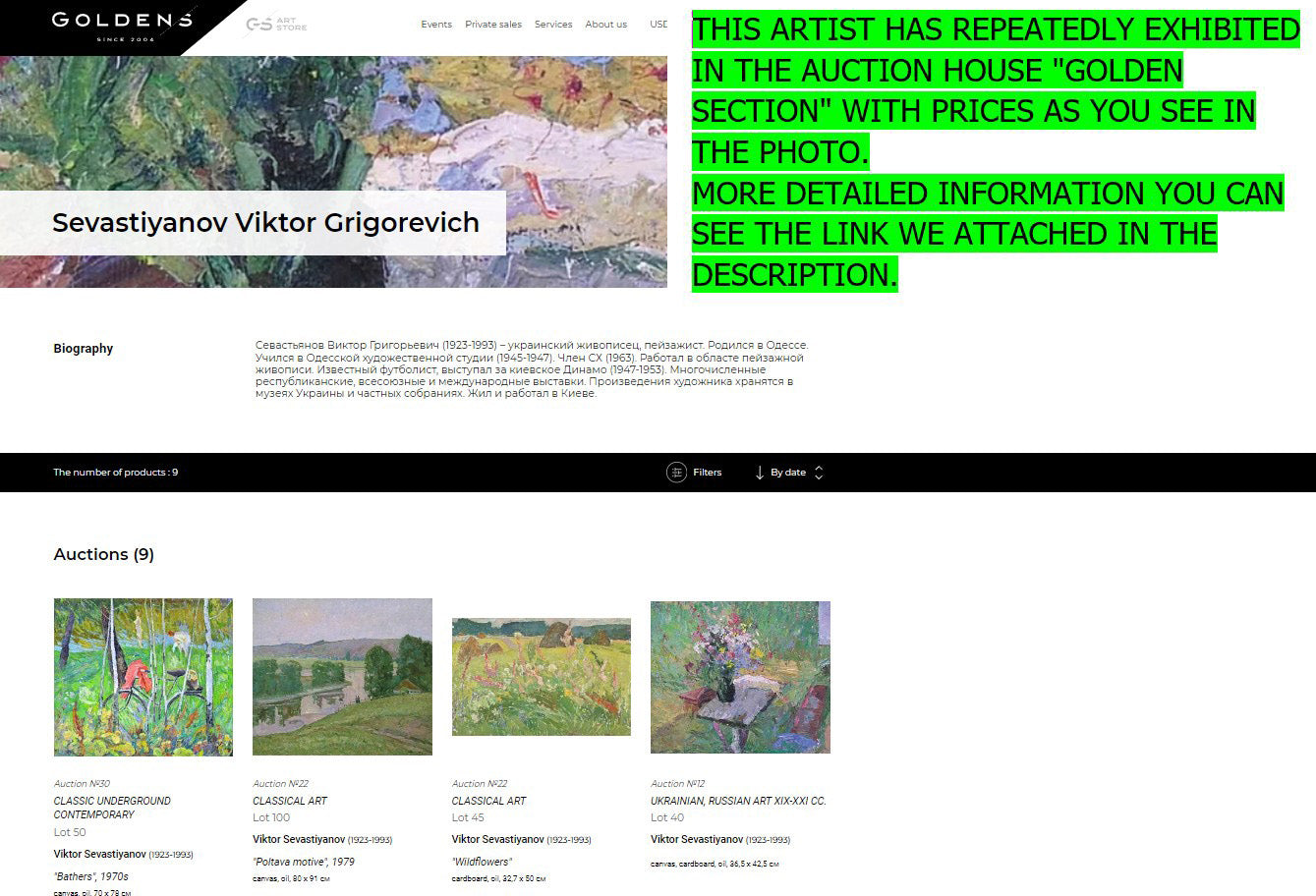Oil painting Spring by Viktor Sevastiyanov with vibrant impressionistic artworks