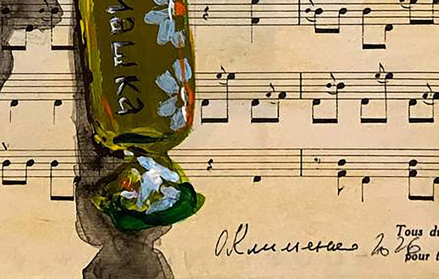Acrylic painting Sweet Melody Olena Klimenko