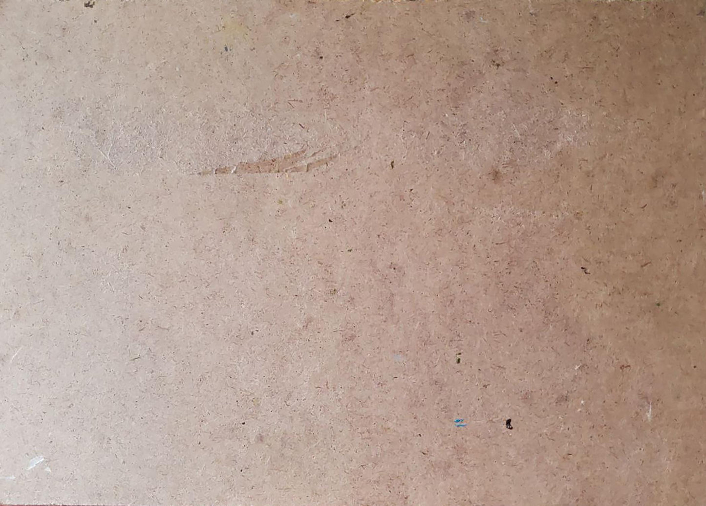 Beige particle board back with wood fibers, minor imperfections, Litvinov Daniil Olegovich