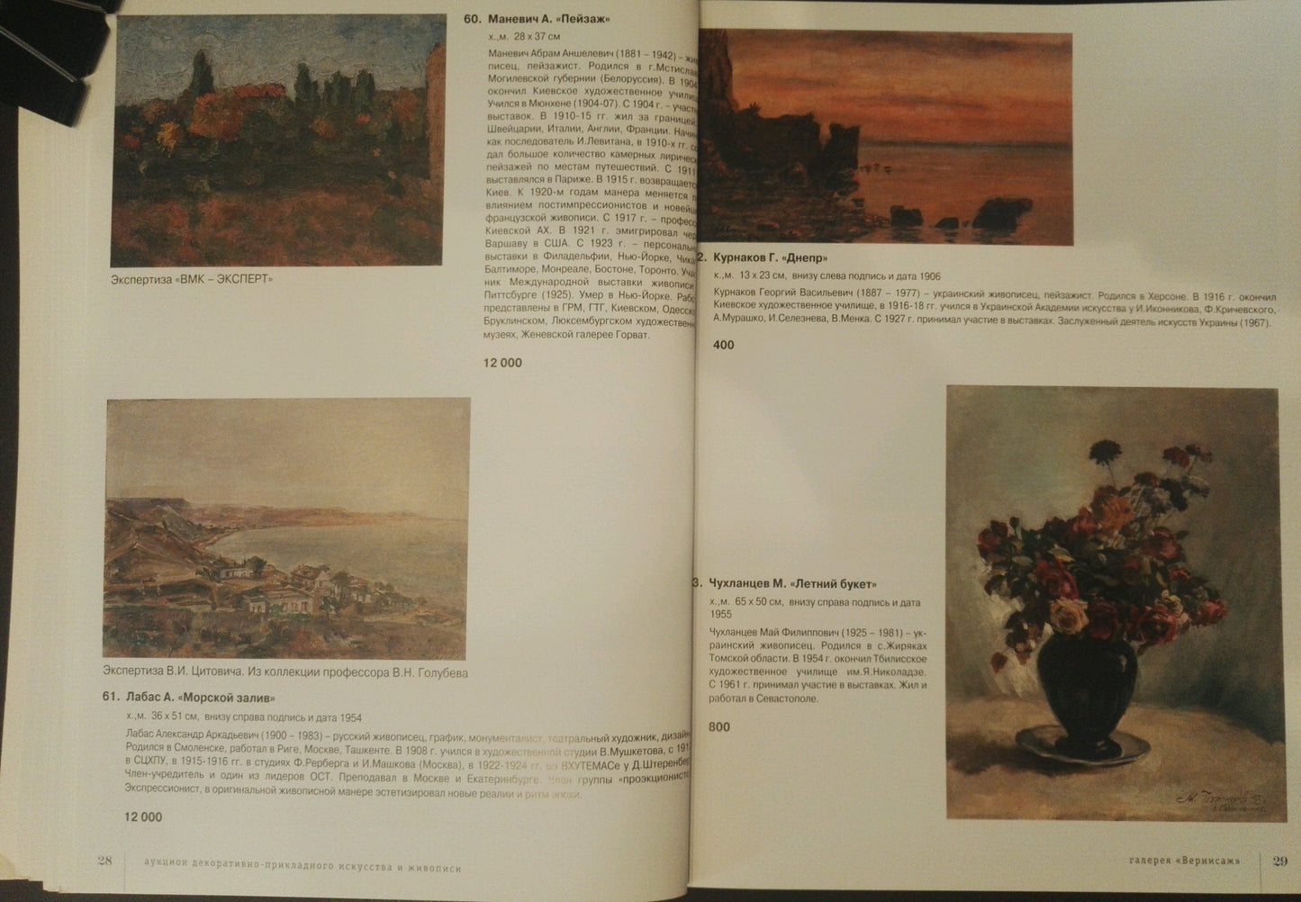 Oil painting Still life by Chukhlantsev May Filippovich in art catalog