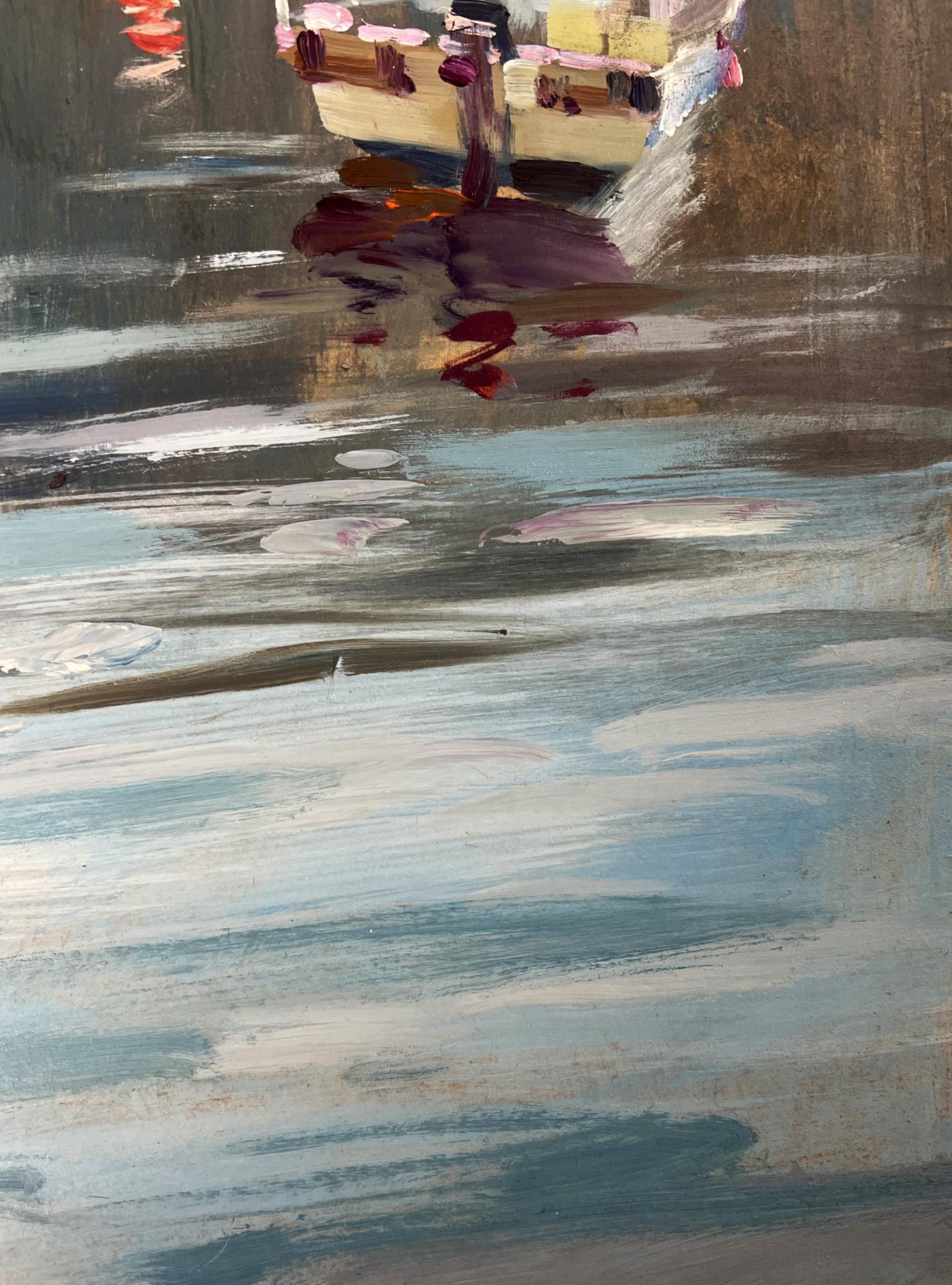 Abstract oil painting Between the sea and the sky by Yuriy Suprunchuk
