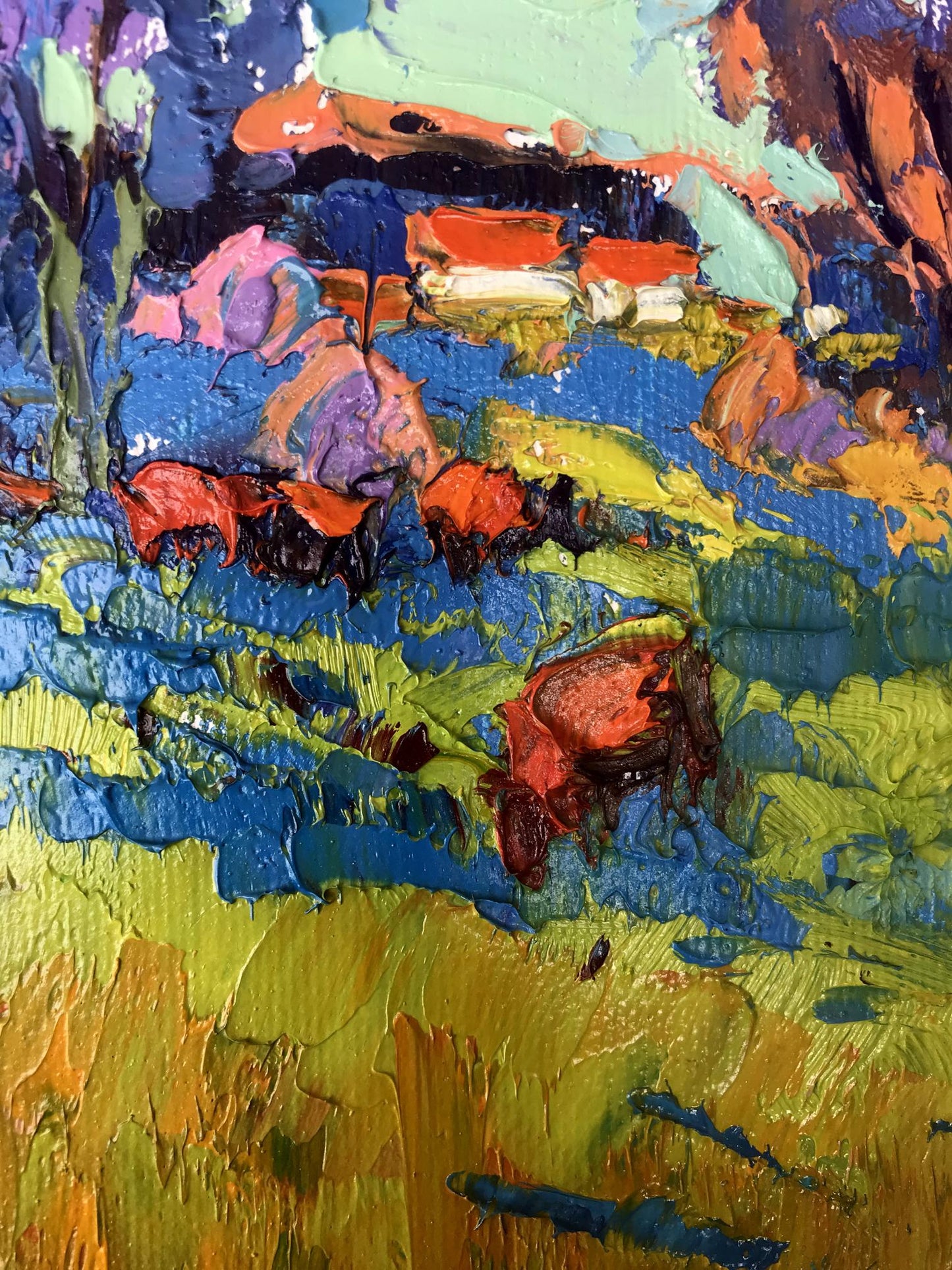 Oil Painting Nature Landscape 