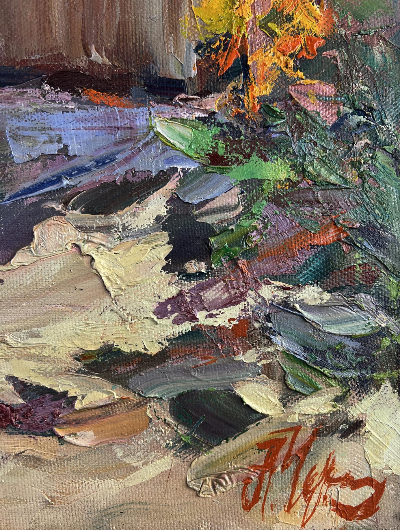 Vibrant impressionist oil painting by Alexander Cherednichenko: Nature’s invitation
