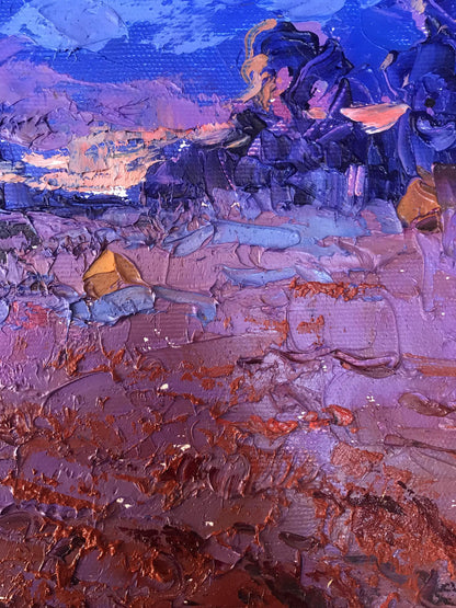 Cold Dusk: Alex Ivanyuk's Oil Painting