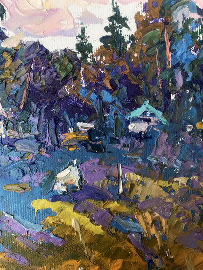 Oil Painting Nature Landscape 