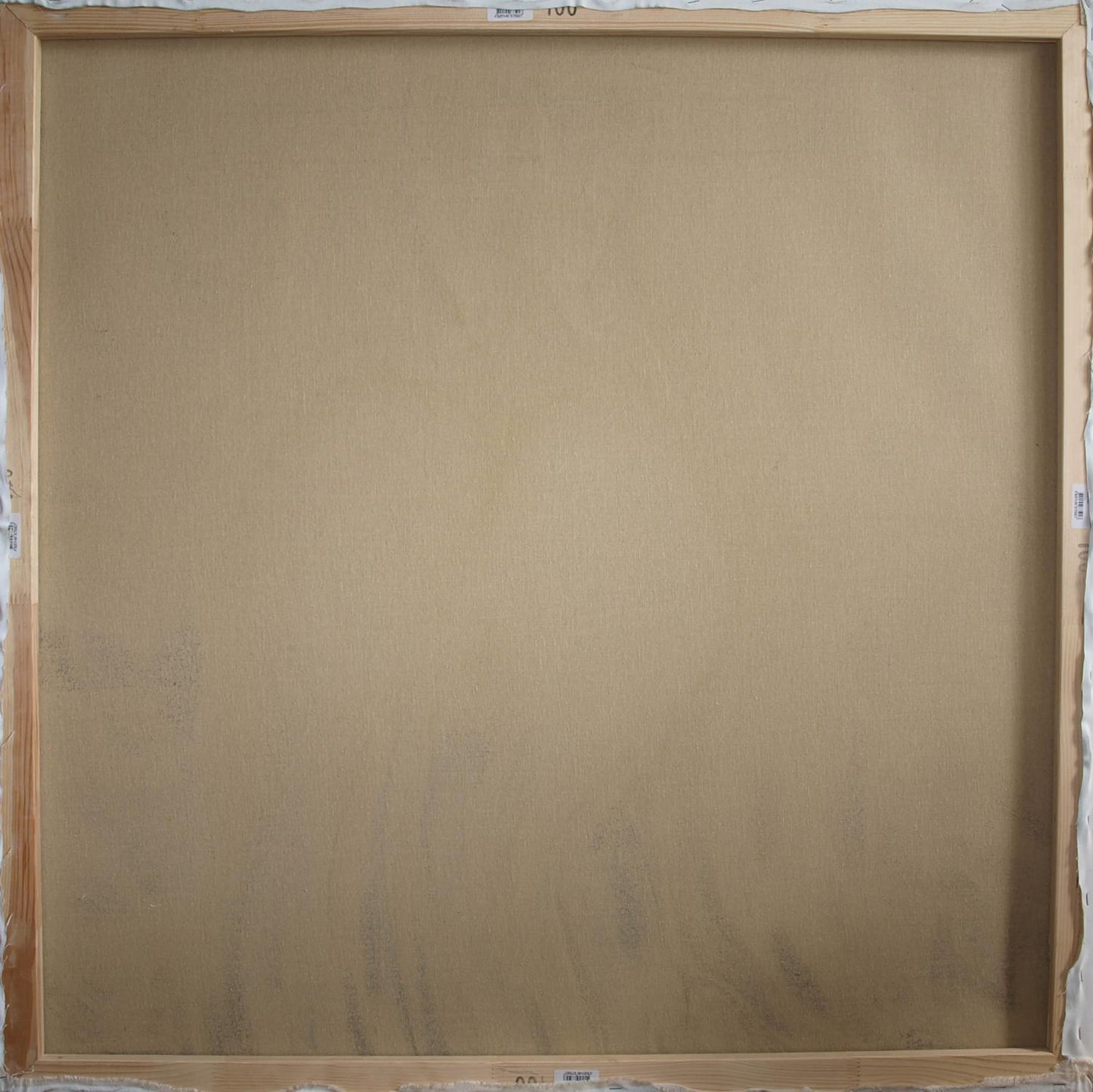 Back of Lightness on Your Feet oil painting by Konsta G. Amelinn, wood frame