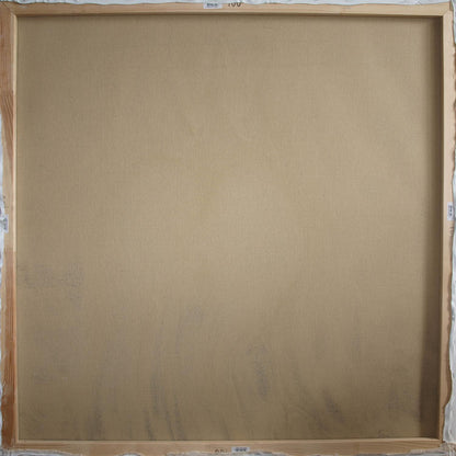 Back of Lightness on Your Feet oil painting by Konsta G. Amelinn, wood frame