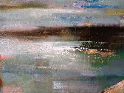 Oil painting Autumn twilight Anatoly Tarabanov