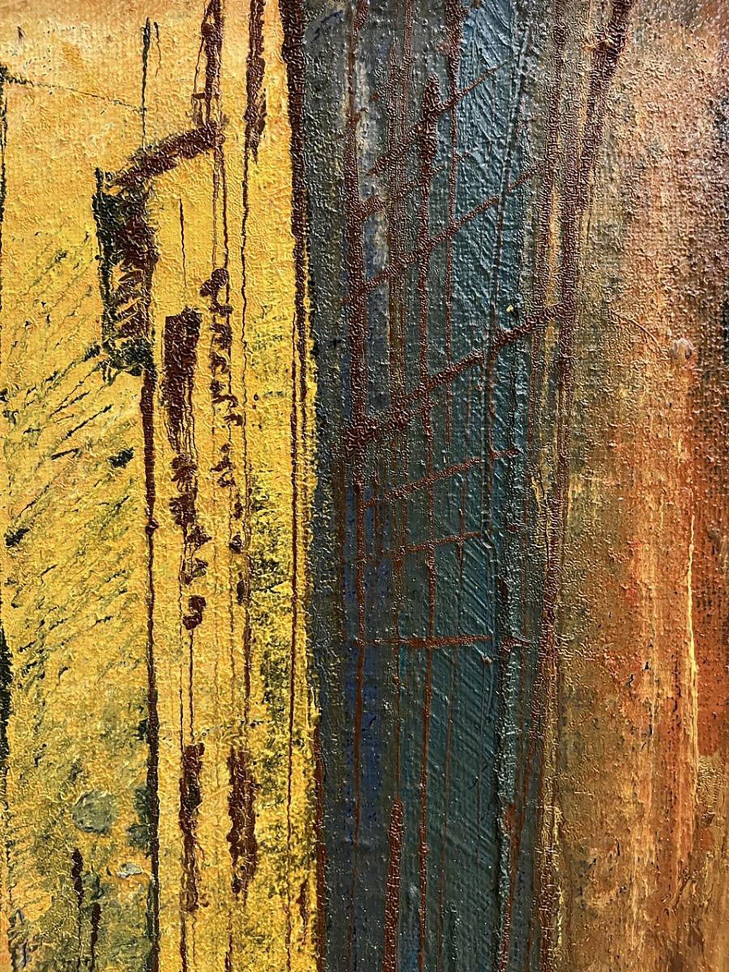 Oil painting City Serhiy Kovalev
