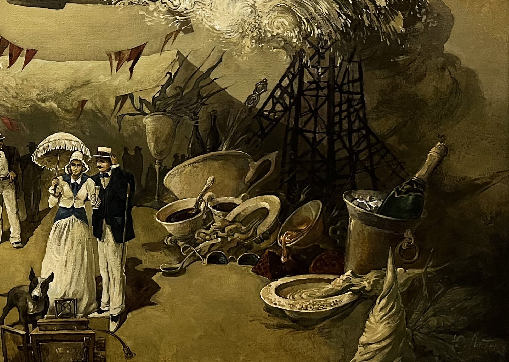 Oil painting Yuriy Laptev fantasy surrealism Buy 