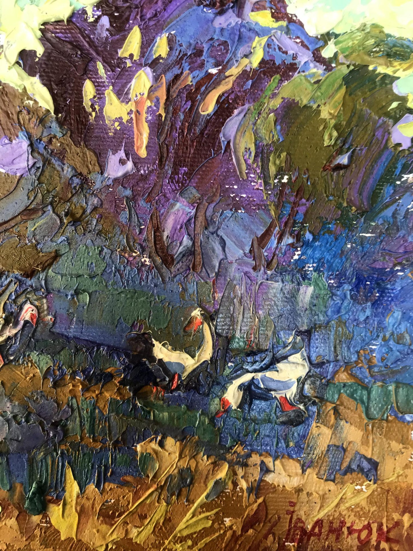 Oil Painting Nature Landscape 