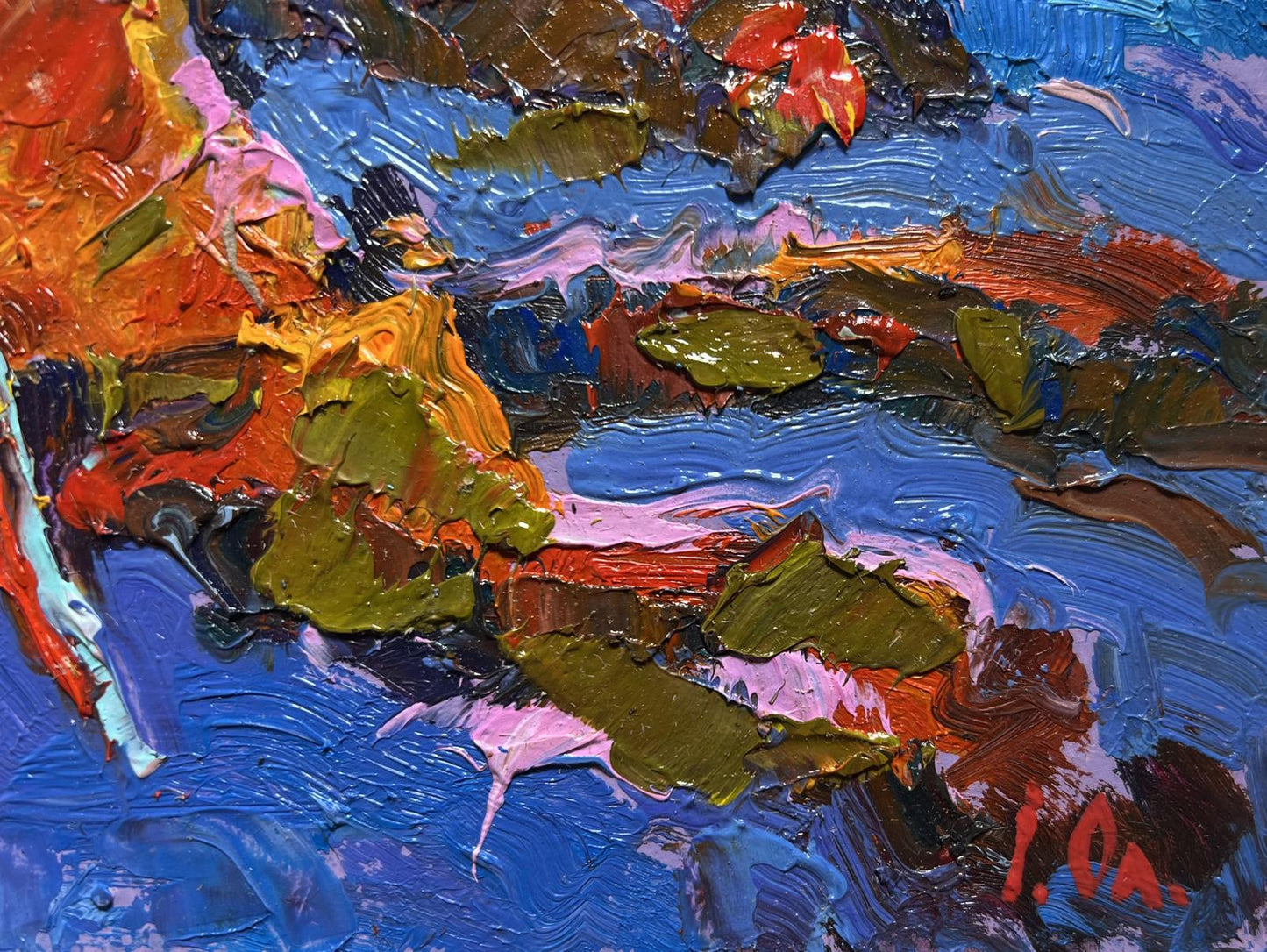 Vibrant Moonlit Night in the Field oil painting by Oleksiy Ivanyuk