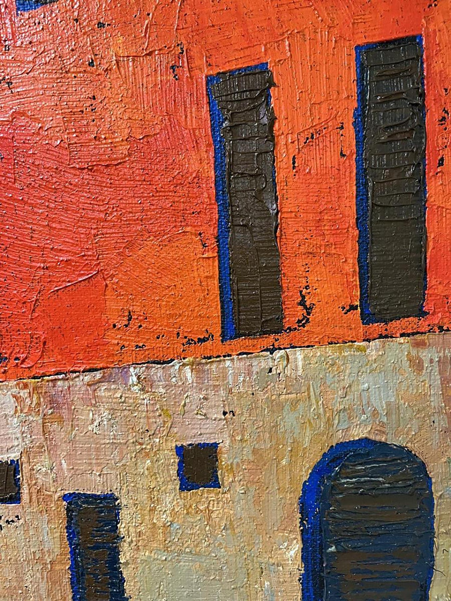 Oil painting Venice City house Serhiy Kovalev