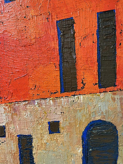 Oil painting Venice City house Serhiy Kovalev