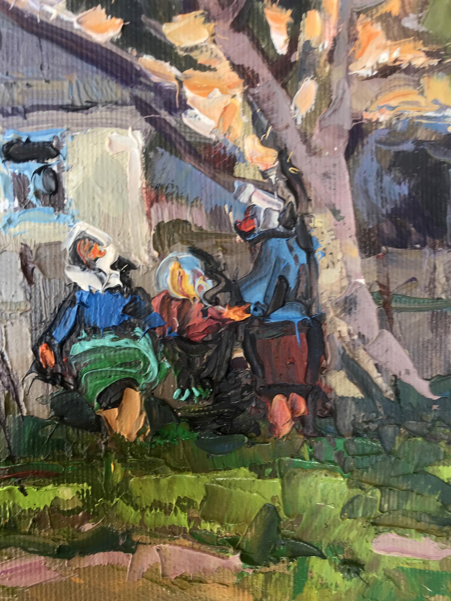 Summer Village landscape 