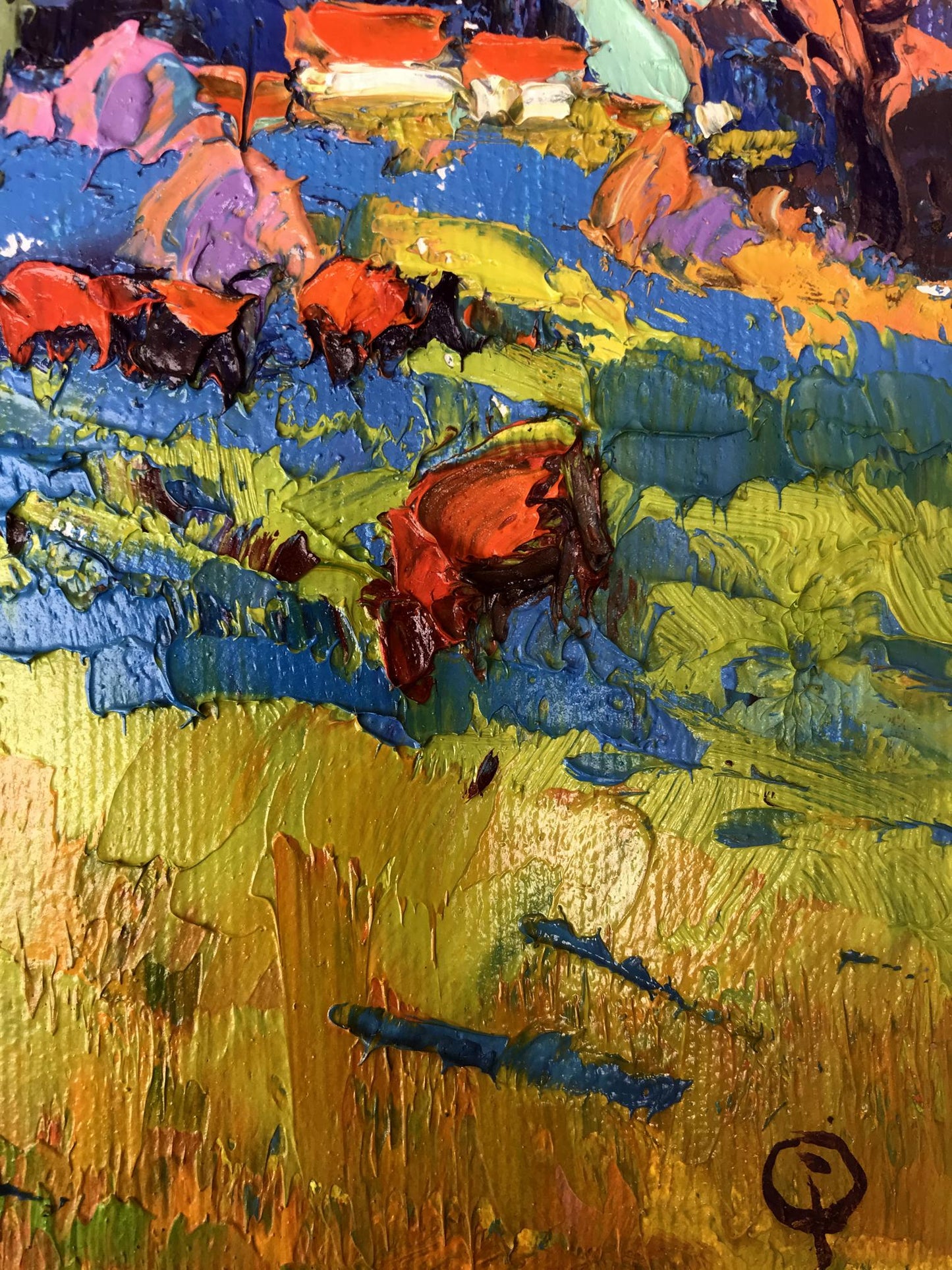 Artist's signature 
