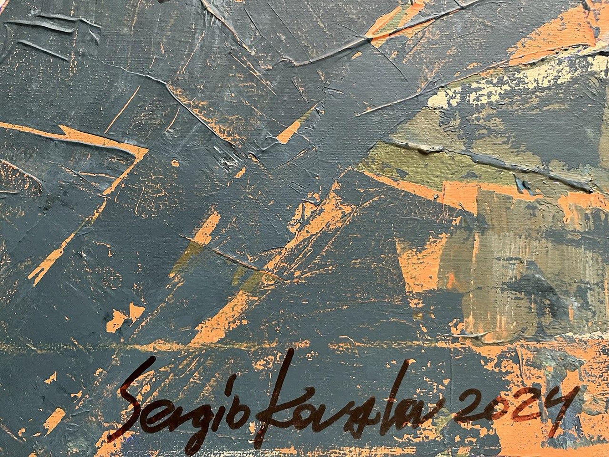 Artist's signature 