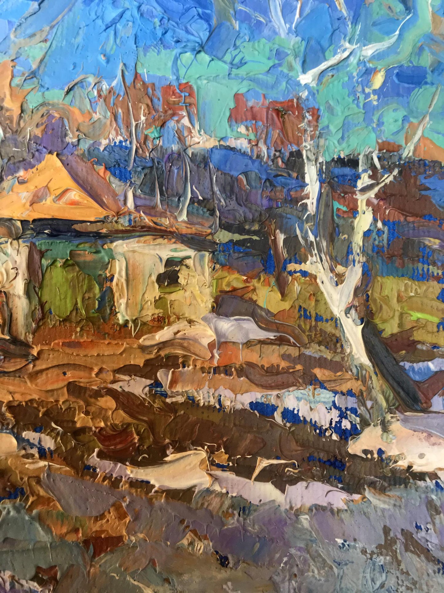 Village landscape 