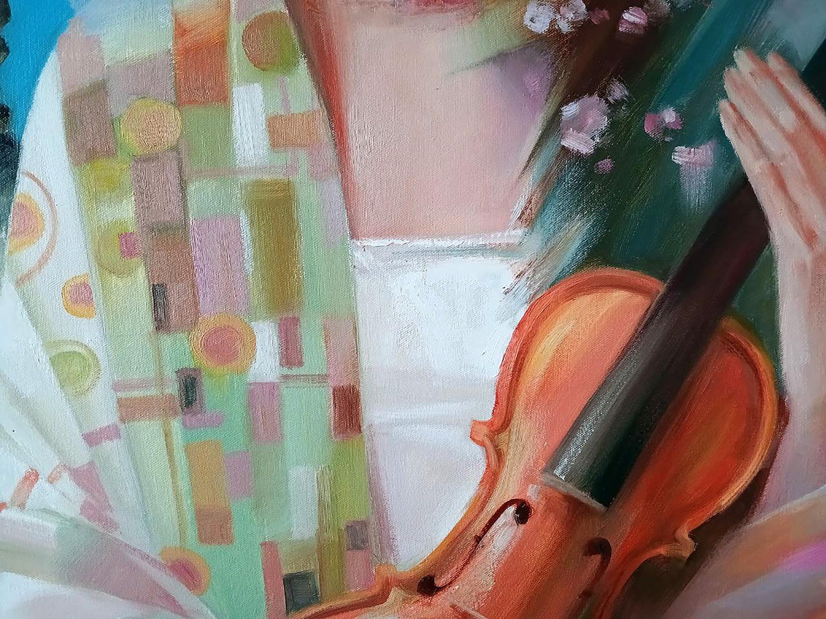 Abstract Woman portrait