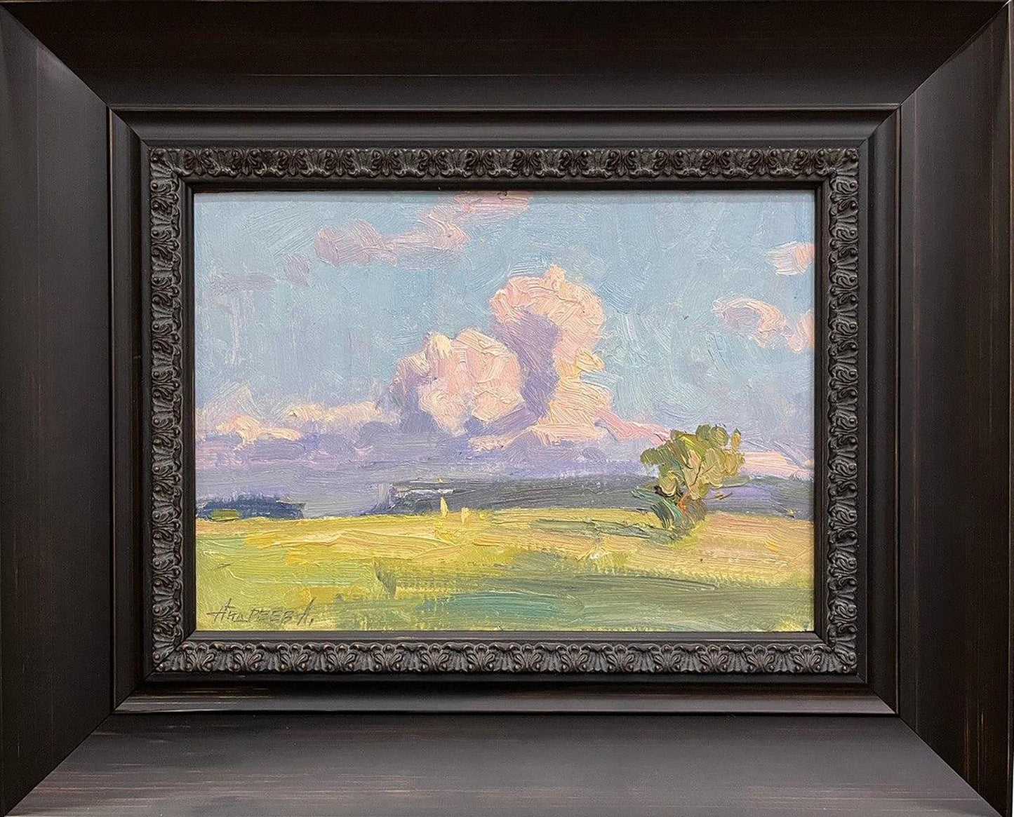 Oil painting Nature Landscape Oleksandr Andreev