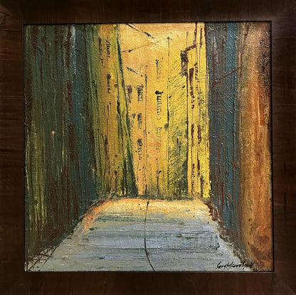 Oil painting road Serhiy Kovalev