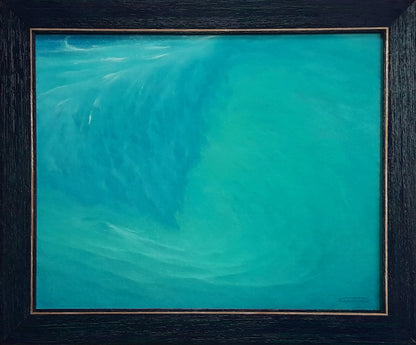 Oil painting The Silence of the Depths of the Seabed by Vasily Korkishko