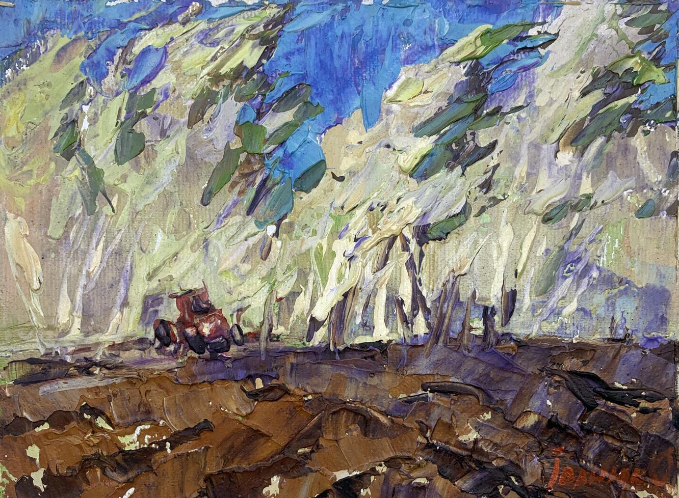 Oil painting Spring Alex Ivanyuk