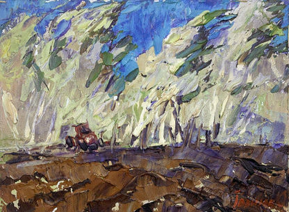 Oil painting Spring Alex Ivanyuk