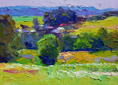 Oil painting Warm edge Boris Serdyuk
