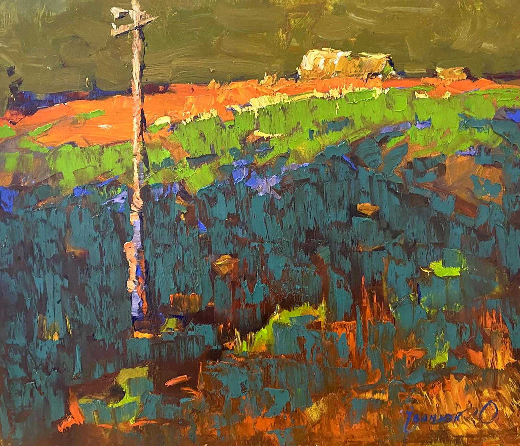 Oil painting Evening