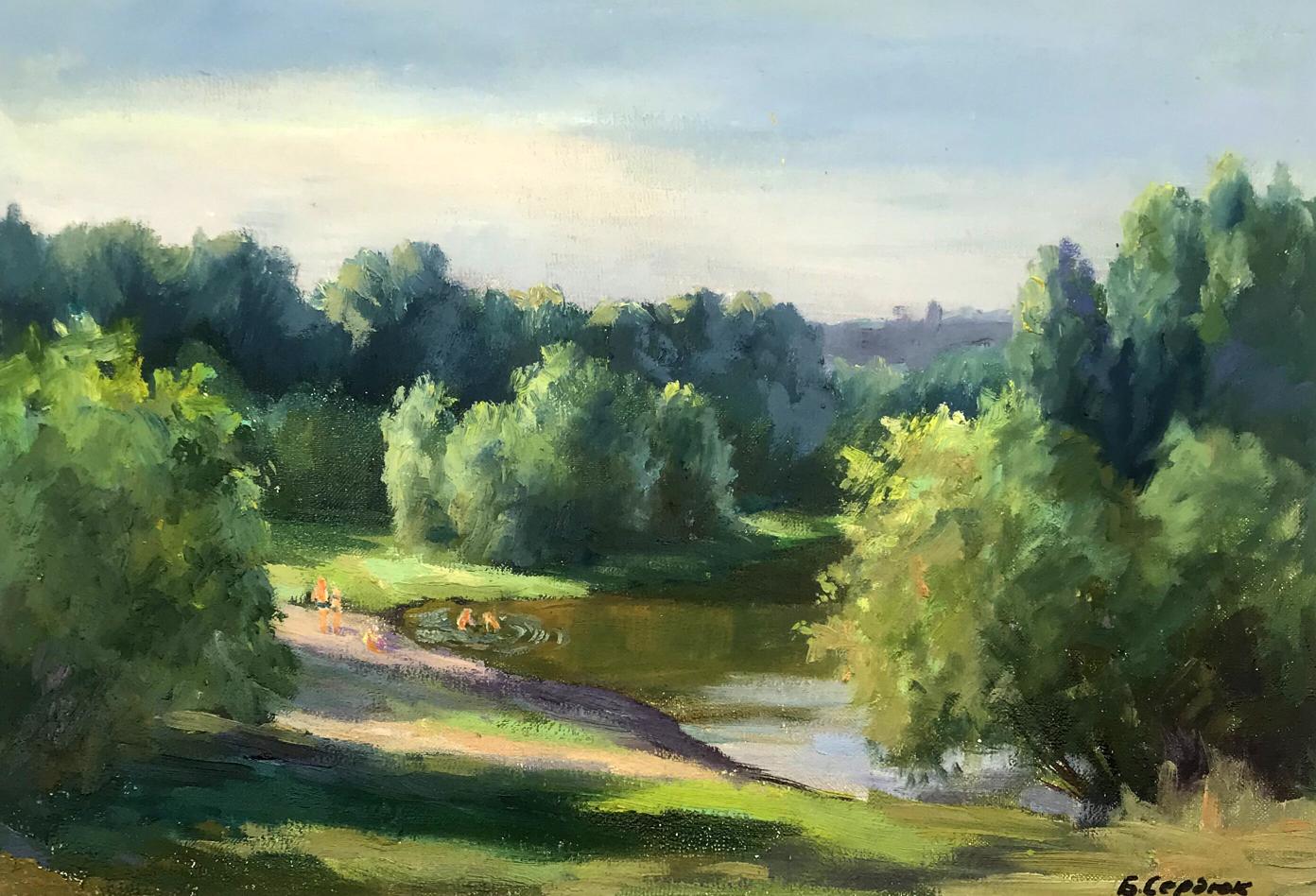 Oil painting Summer rest Boris Serdyuk