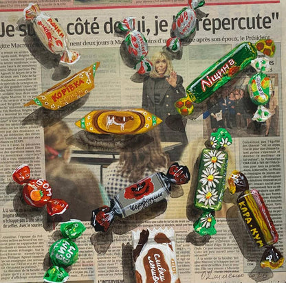 Acrylic painting Sweet Melody Olena Klimenko
