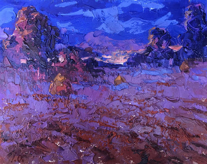 Chilly Evening: Alex Ivanyuk's Oil Painting