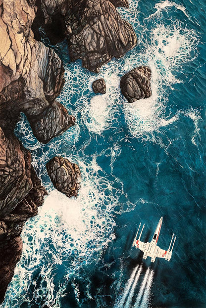 Acrylic painting Coast Guard Johannes Wessmark