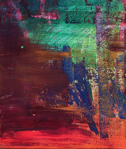 Vibrant Pursuit of a Dream acrylic painting by Olga Melezhik