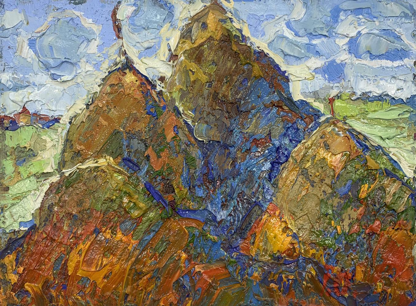 Oil painting Sunny day Oksana Ivanyuk