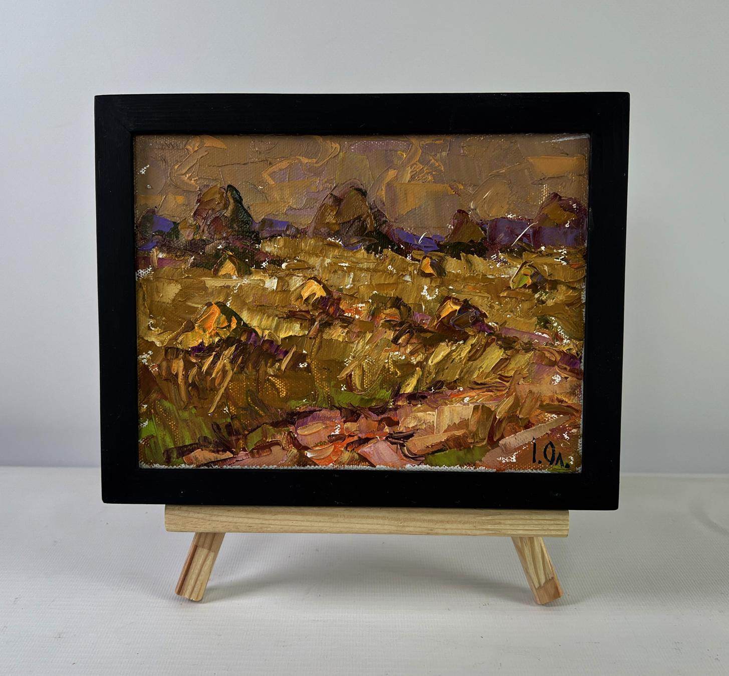 Oil painting A moment between light and darkness by Oleksiy Ivanyuk