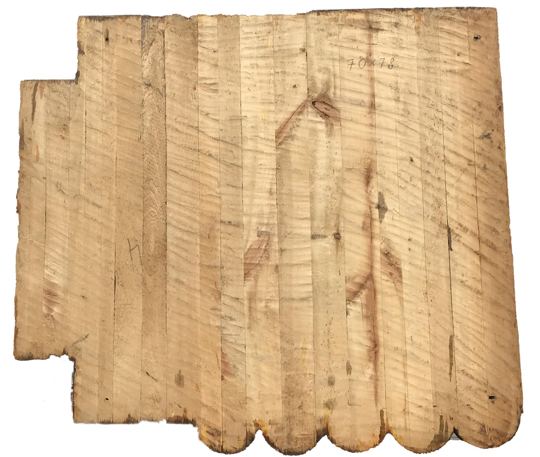 Rustic light brown wooden panel in Social realism Conscientious work design
