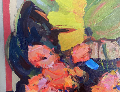 Vibrant Evening still life oil painting by Samchuk Vasily Alexandrovich