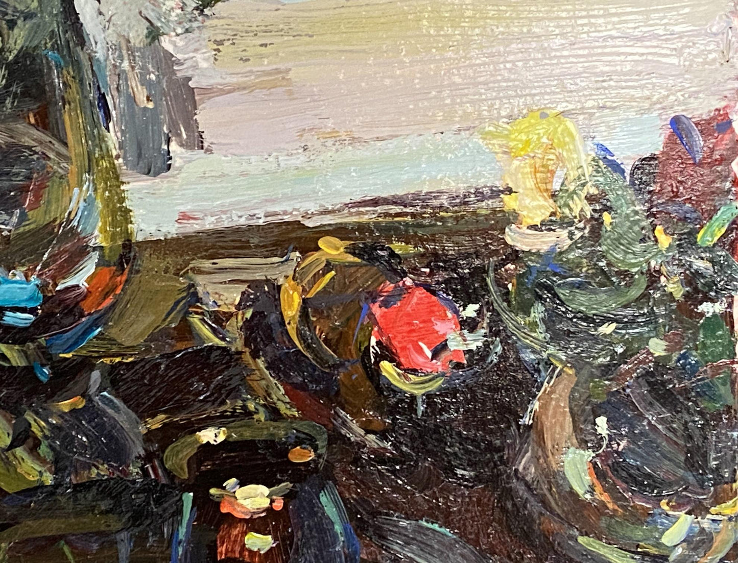 Oil painting Vase with Flowers by Ryman Evgeny Nikolaevich