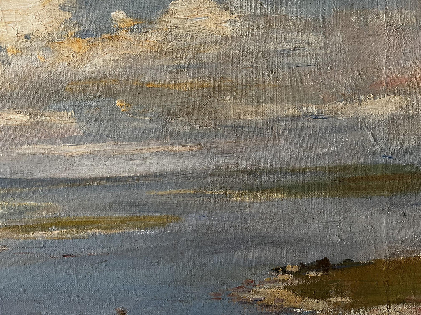 Oil painting of serene Odessa landscape by Sidoruk Volodymyr Fedorovich