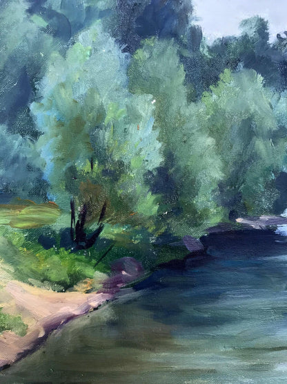 Oil Painting Nature Landscape 