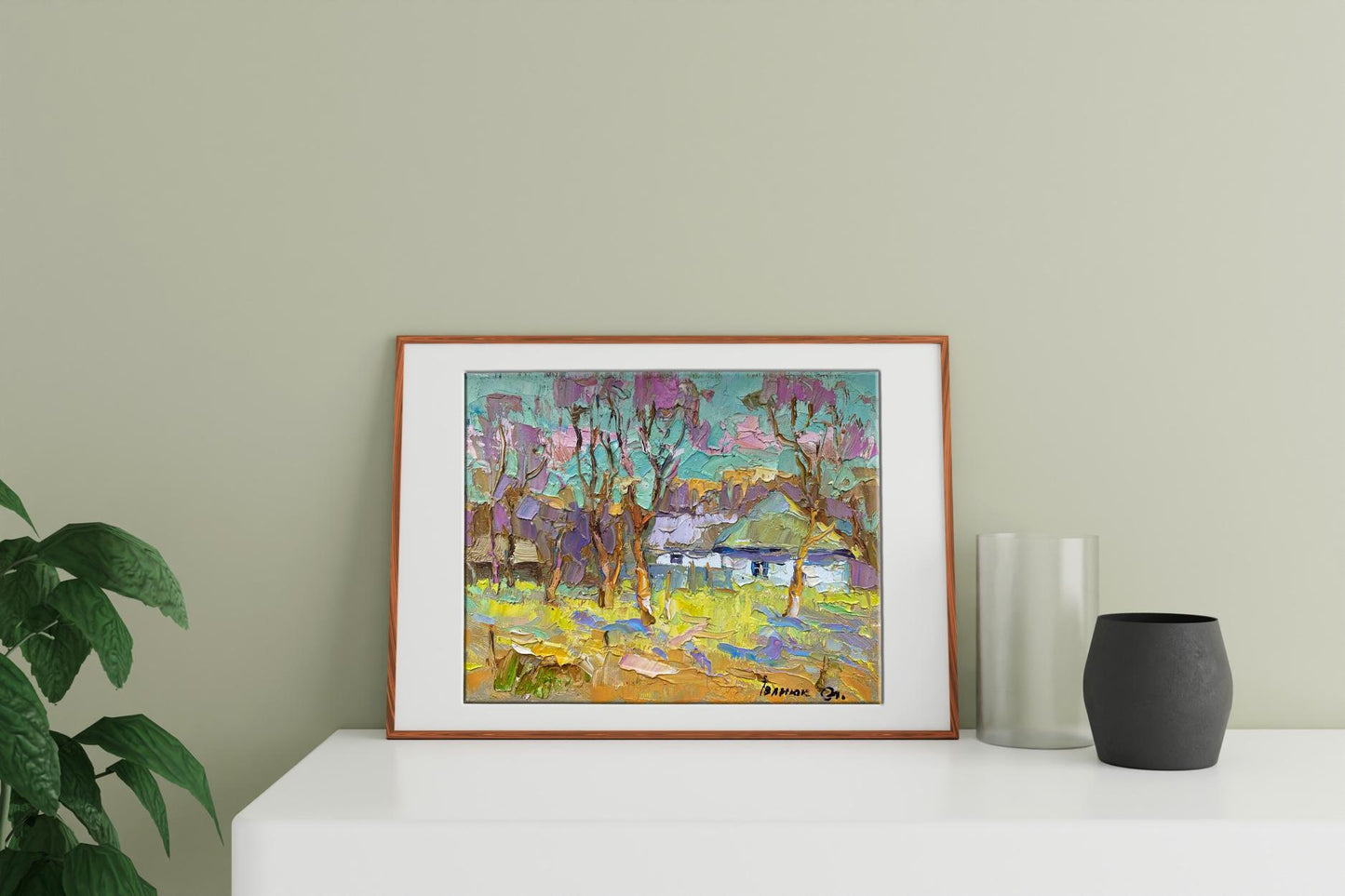 Village landscape 