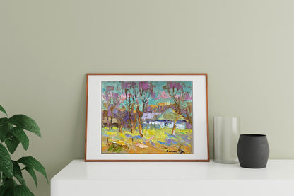 Village landscape 