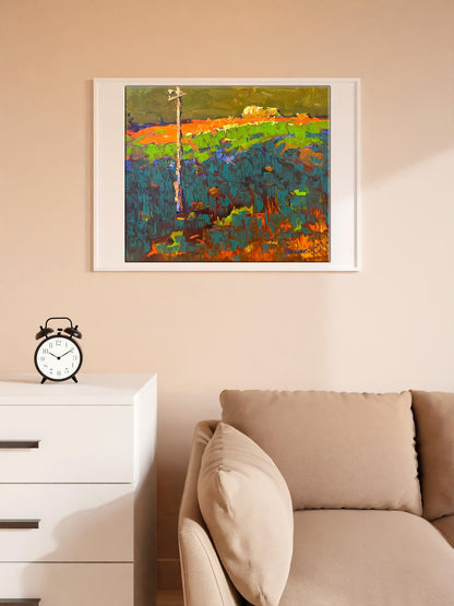 Village landscape Art 