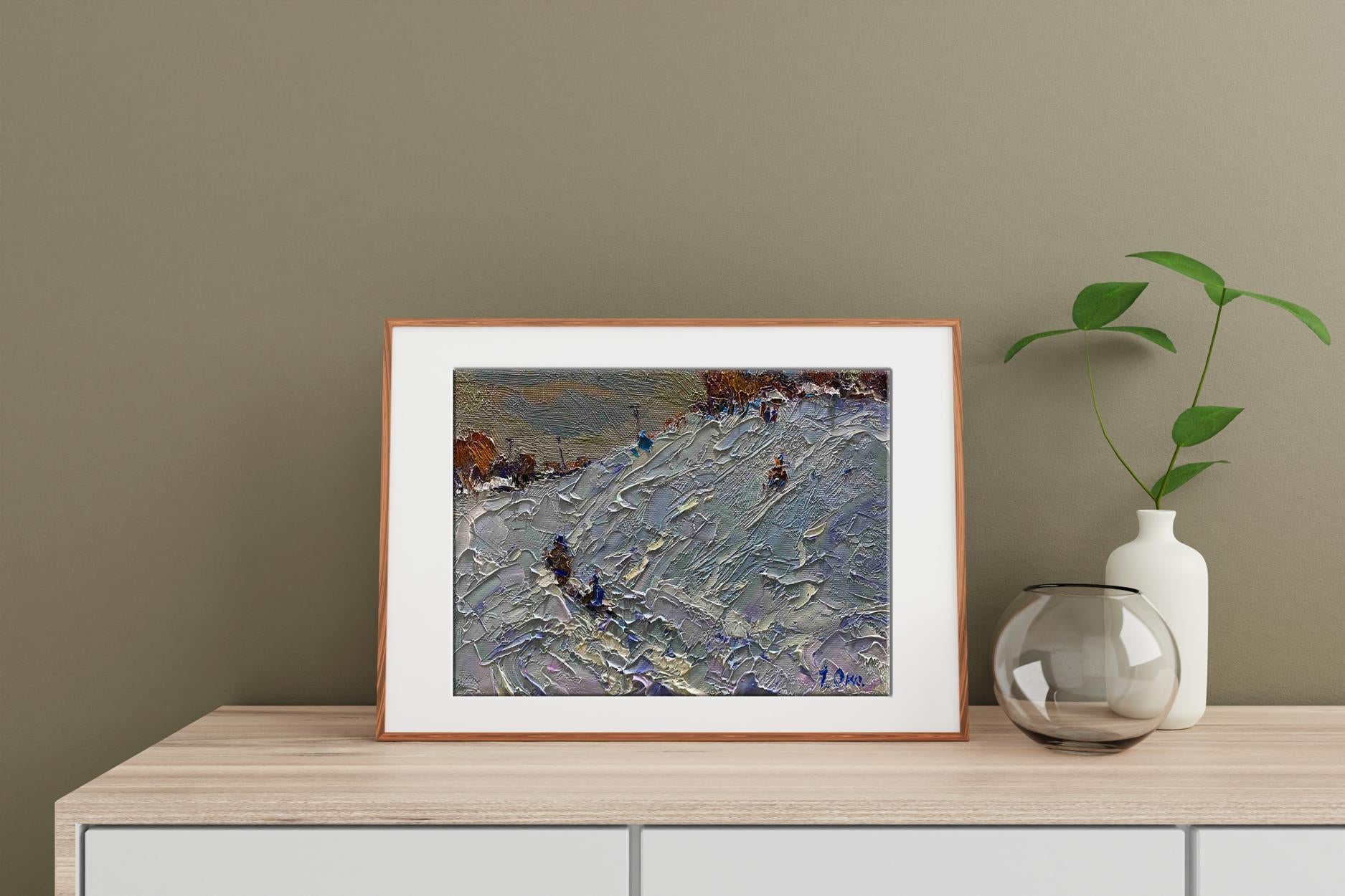 Winter Village  Landscape 