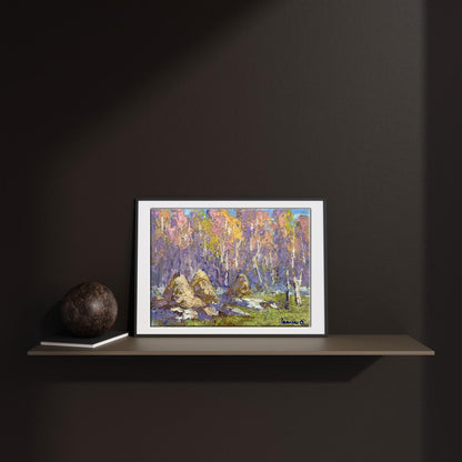 Oil painting Spring