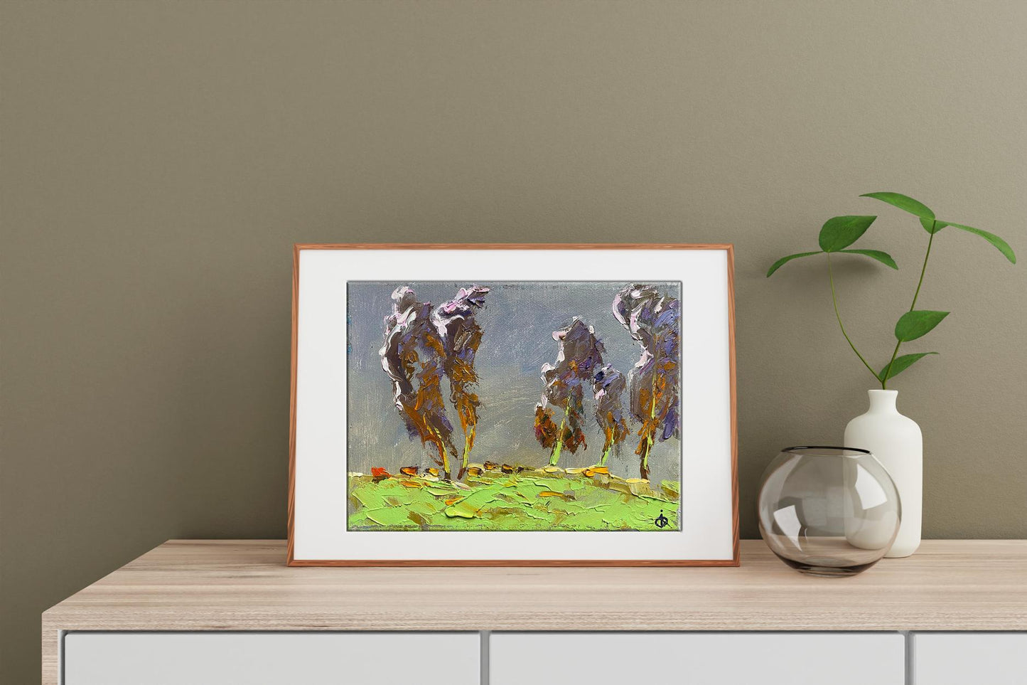 Oil painting "Steppe Breeze" by Alex Ivanyuk