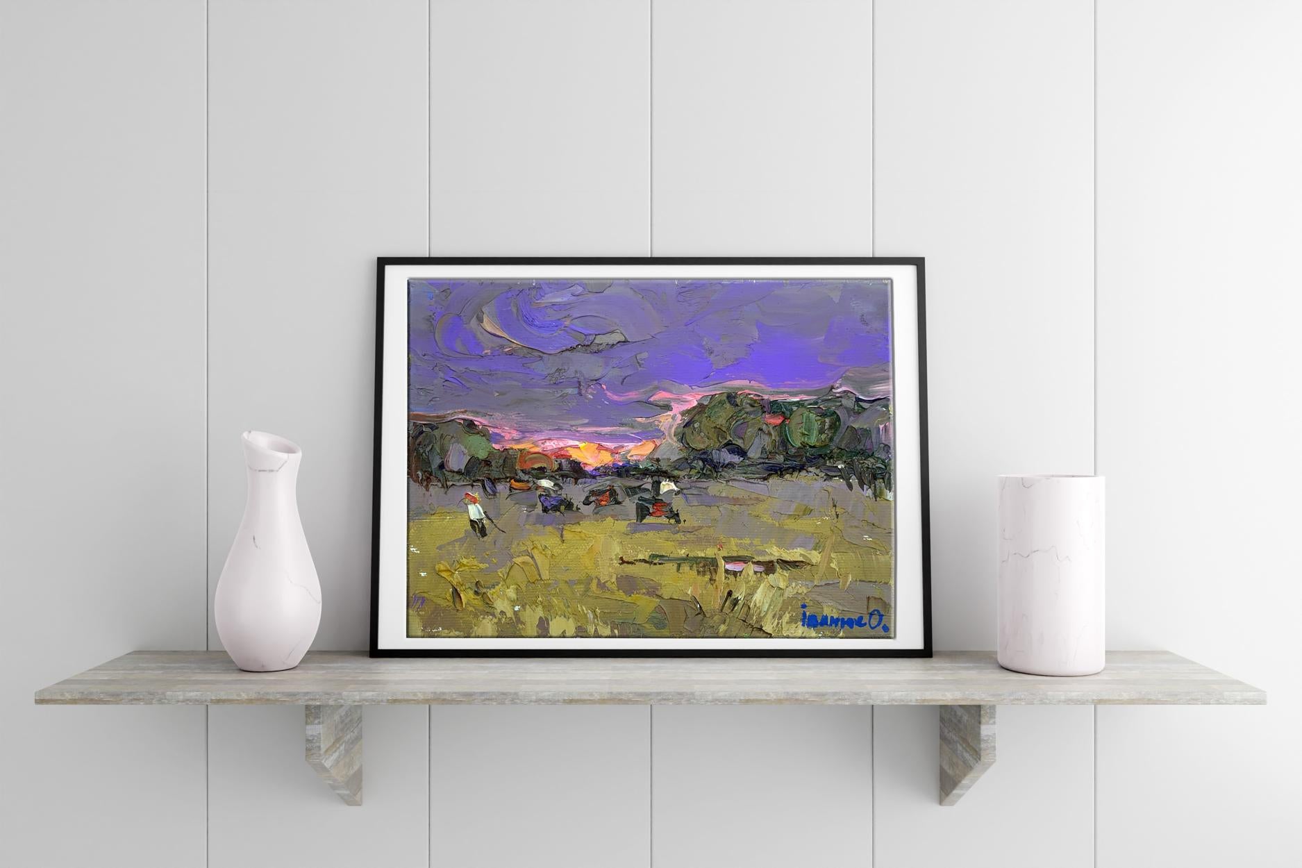 Oil painting Meadow