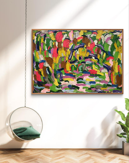 Abstract Oil painting In autumn Oleksiy Dakhnenko